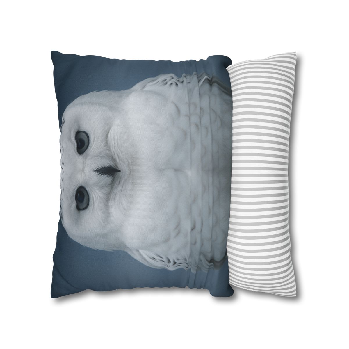 Midnight Watch Snowy Owl designer print pillow cases