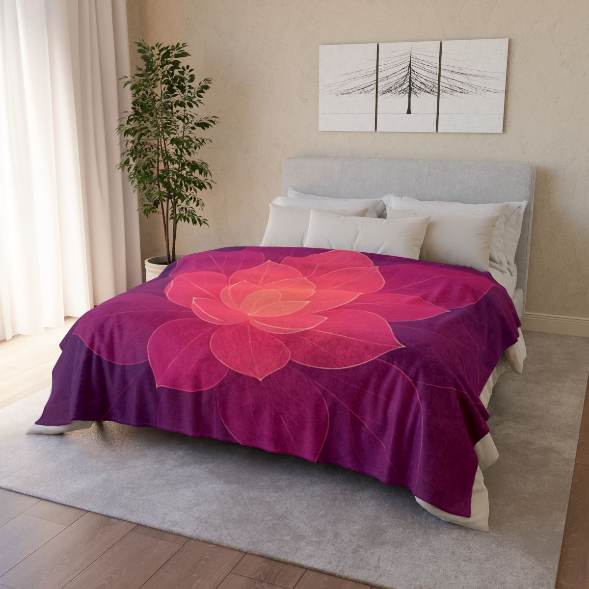 Petal Prism Overlap unique gift blanketscustom blankets