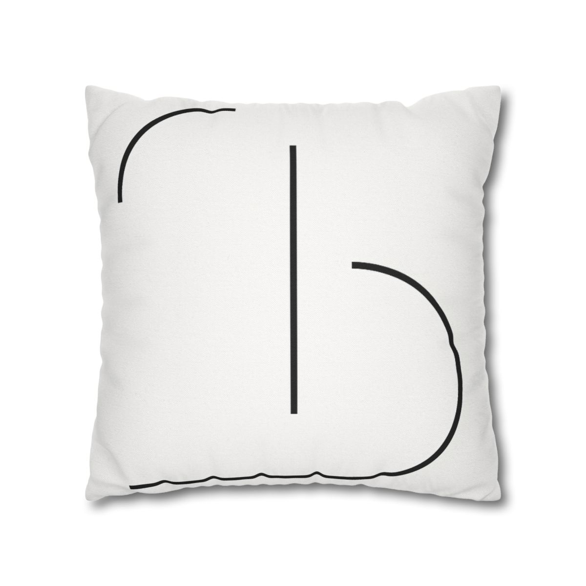 Twin Arc Horizon Offset stylish decorative pillowcases
