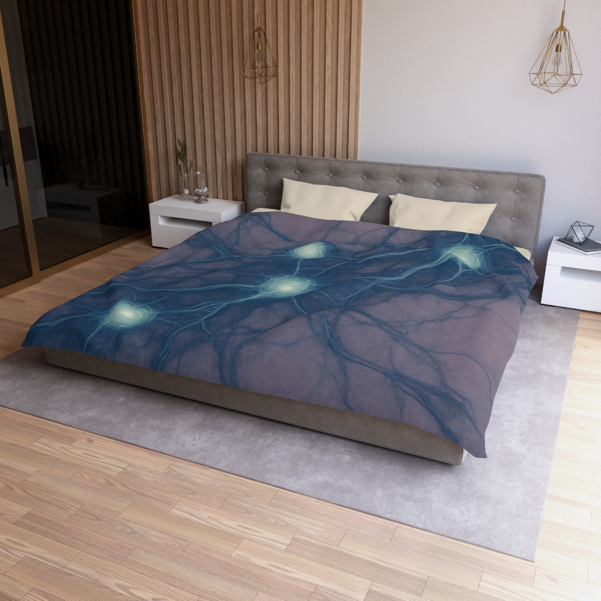 Cosmic Web Filament Weave stylish duvet covers