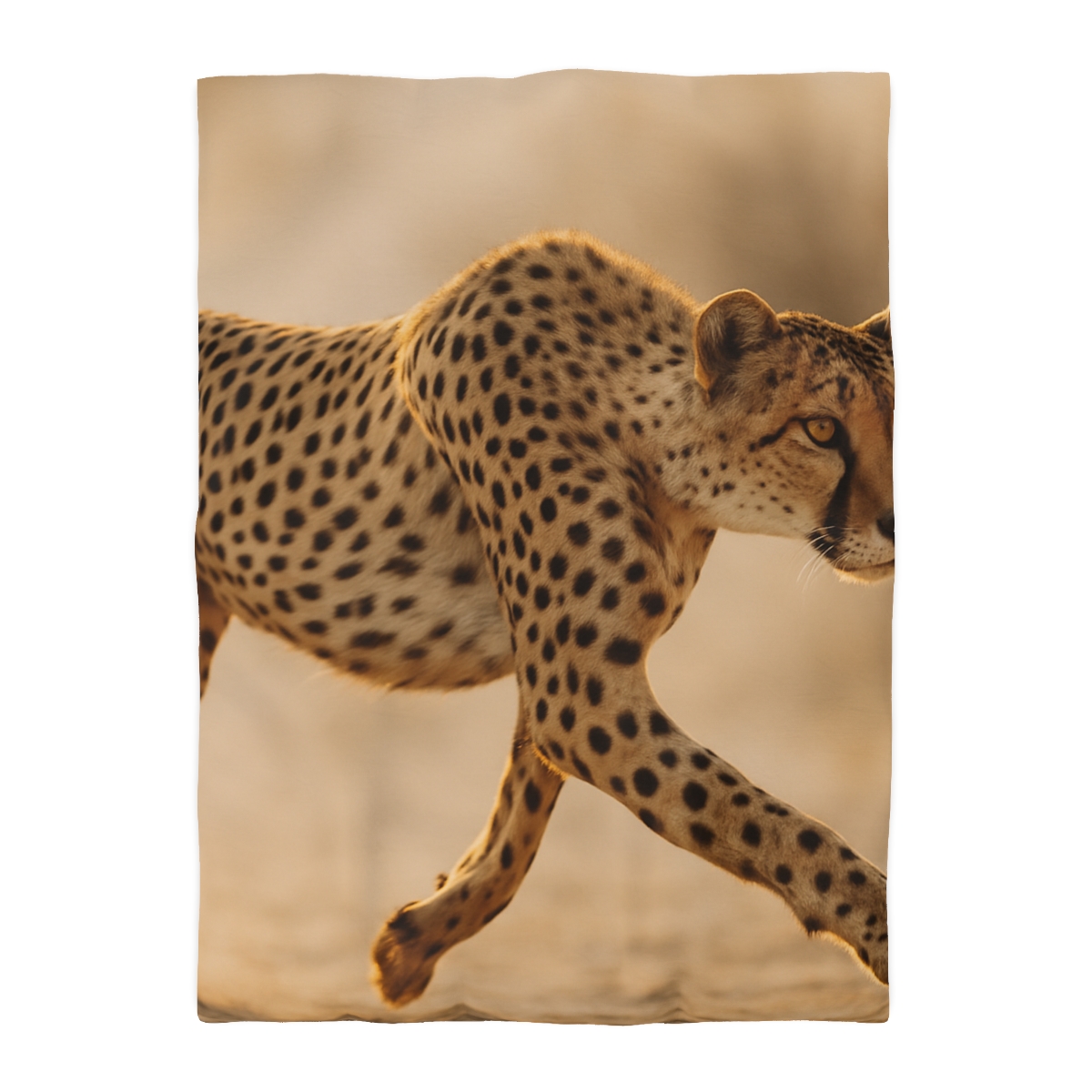 Wind Runner Cheetah unique patterned duvets