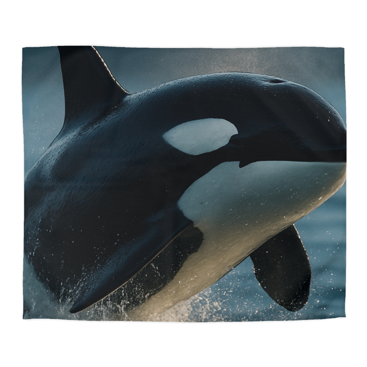 Abyss Glide Orca unique patterned duvets