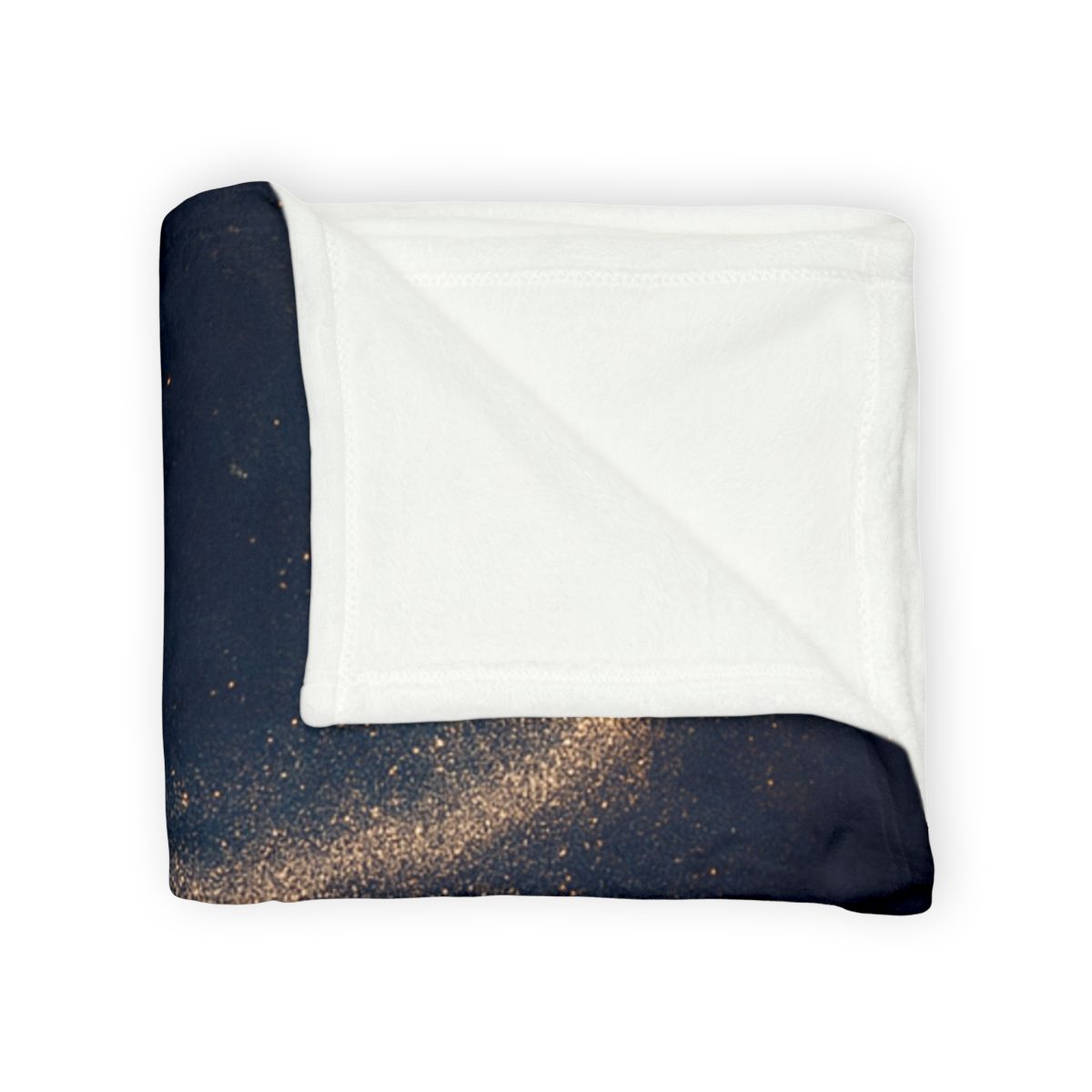 Stellar Dust Cascade personalized cozy blankets