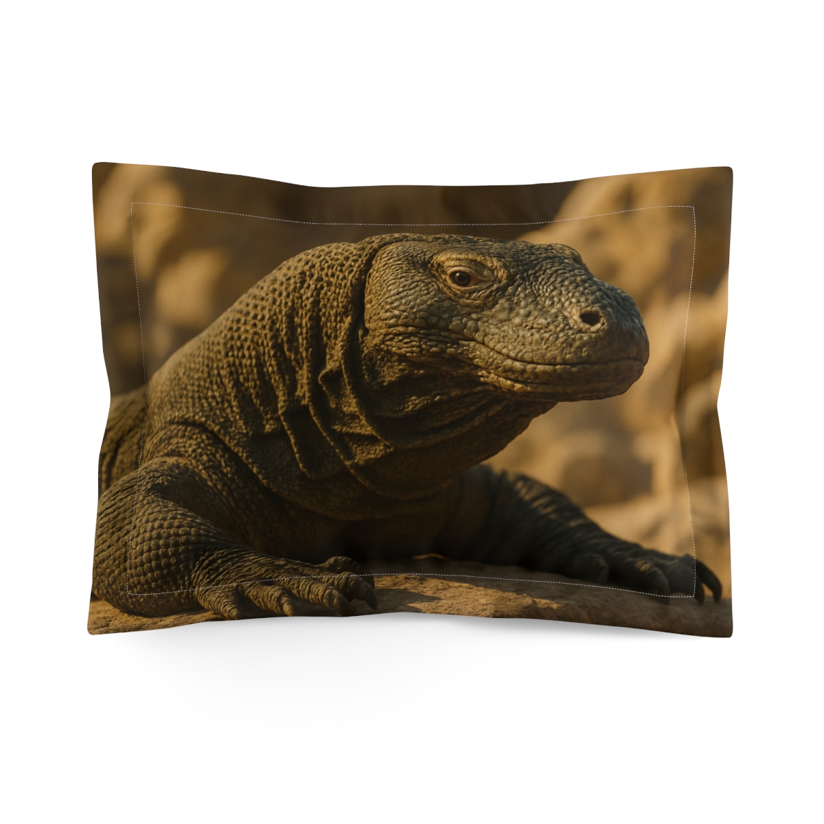 Ancient Sentinel Komodo Dragon gift pillows for home