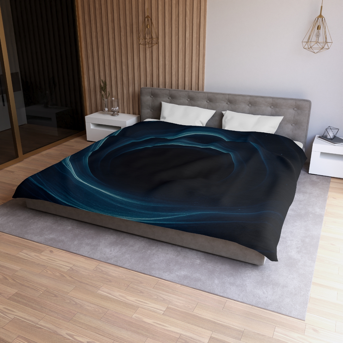 Gravitational Lens Mirage custom duvets