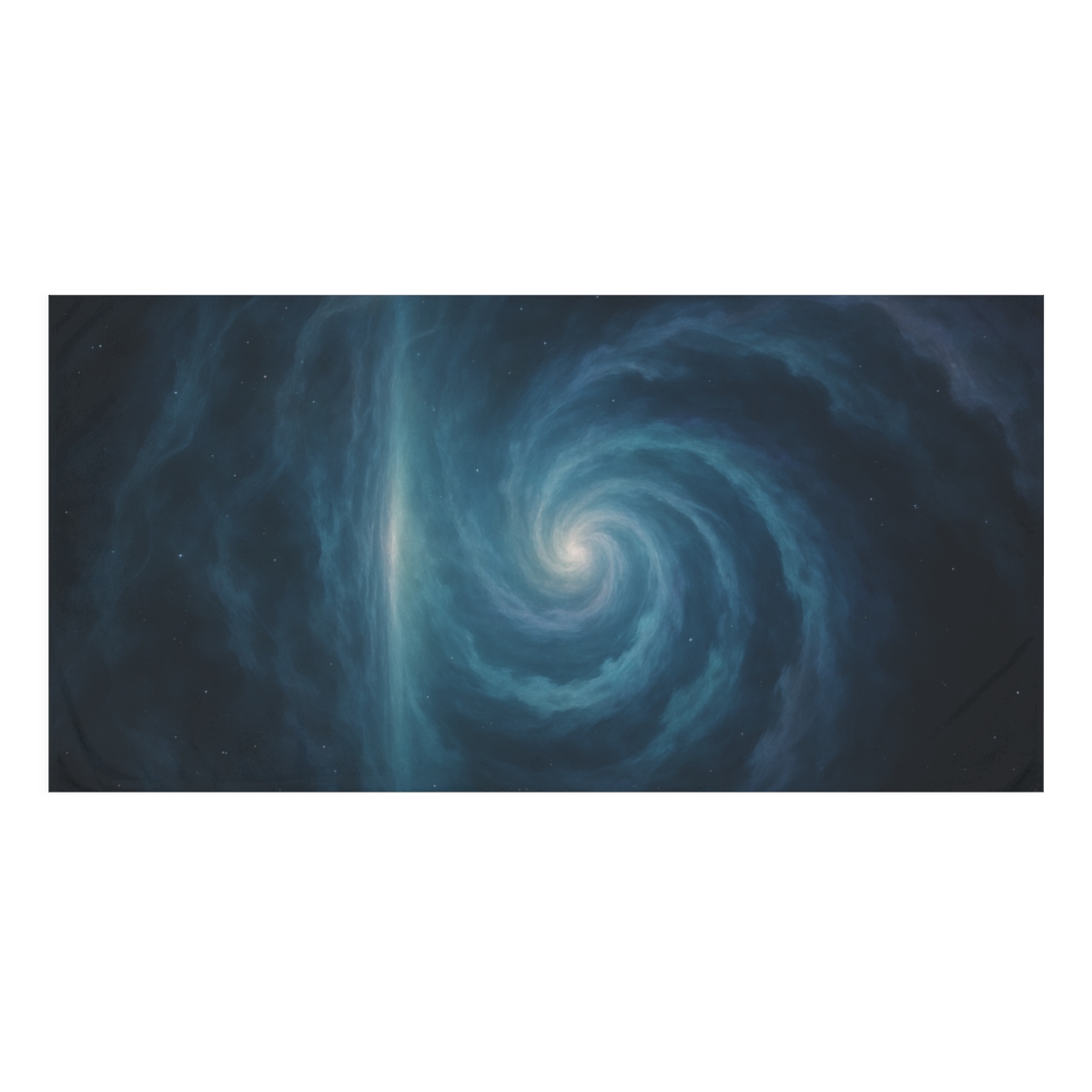 Nebula Spiral Haven personalized bath towels