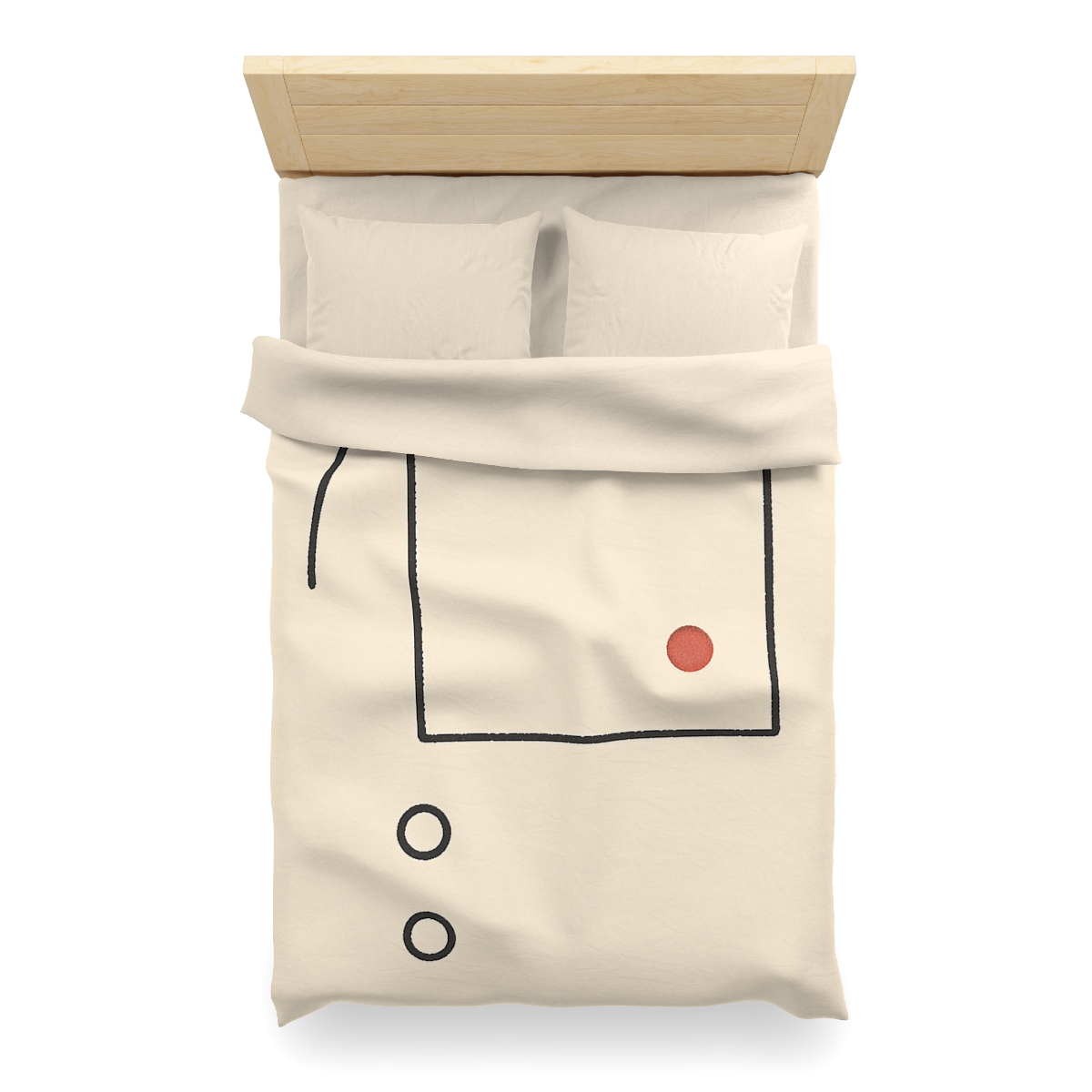 Quiet Orbit With Split Frame stylish duvet covers