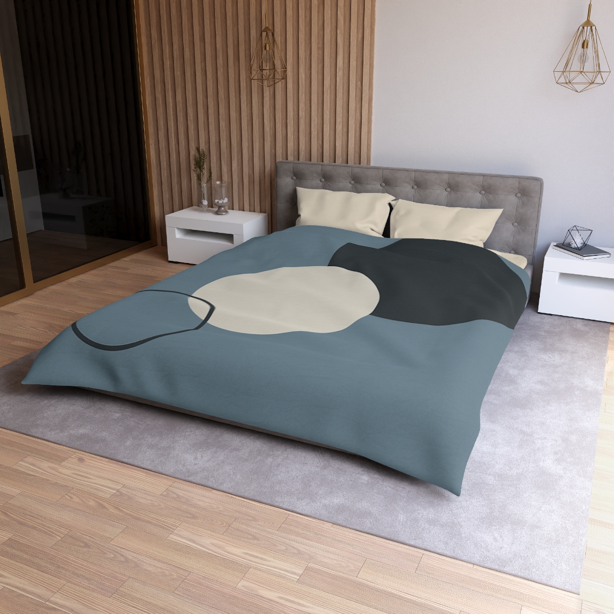 Staggered Circle Trio warm winter duvets