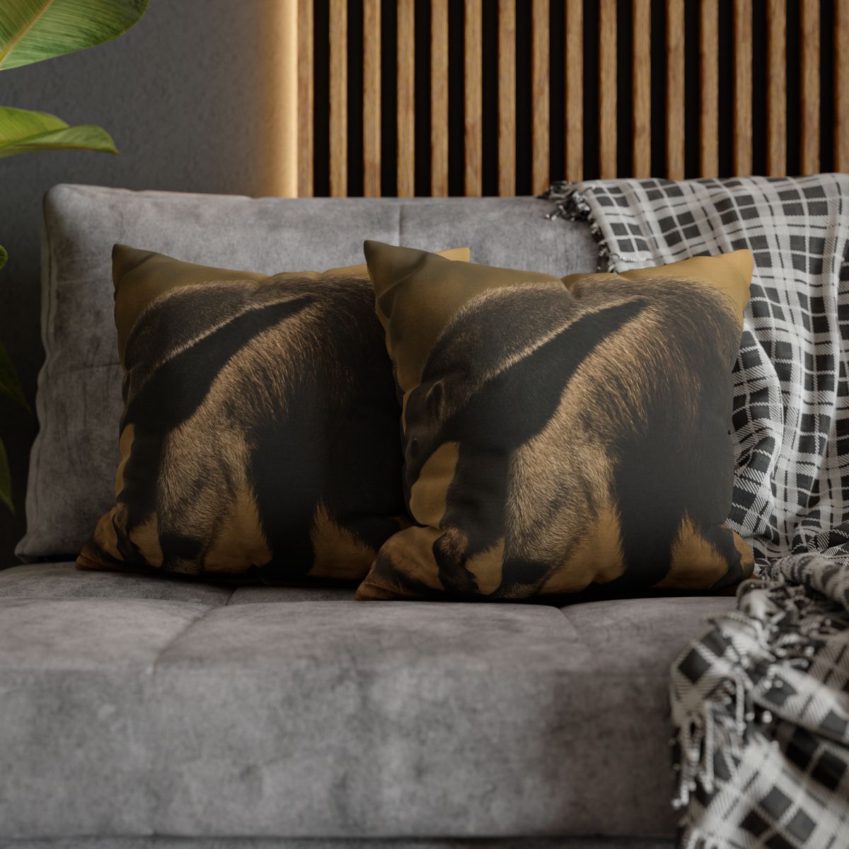 Velvet Trail Giant Anteater unique gift pillow cases