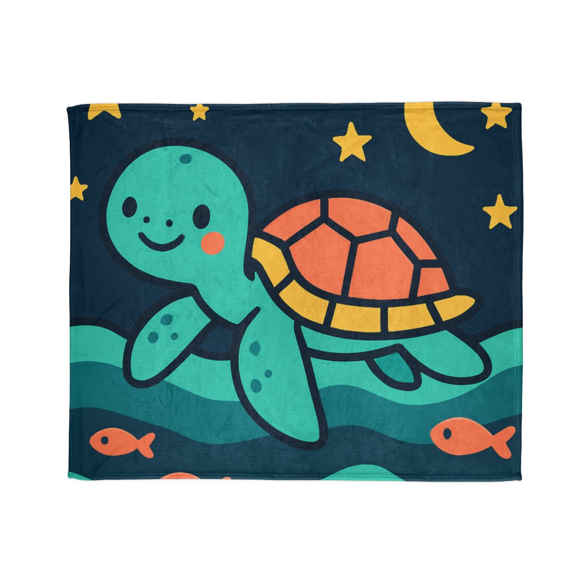 Starlight Sea Turtle unique gift blankets
