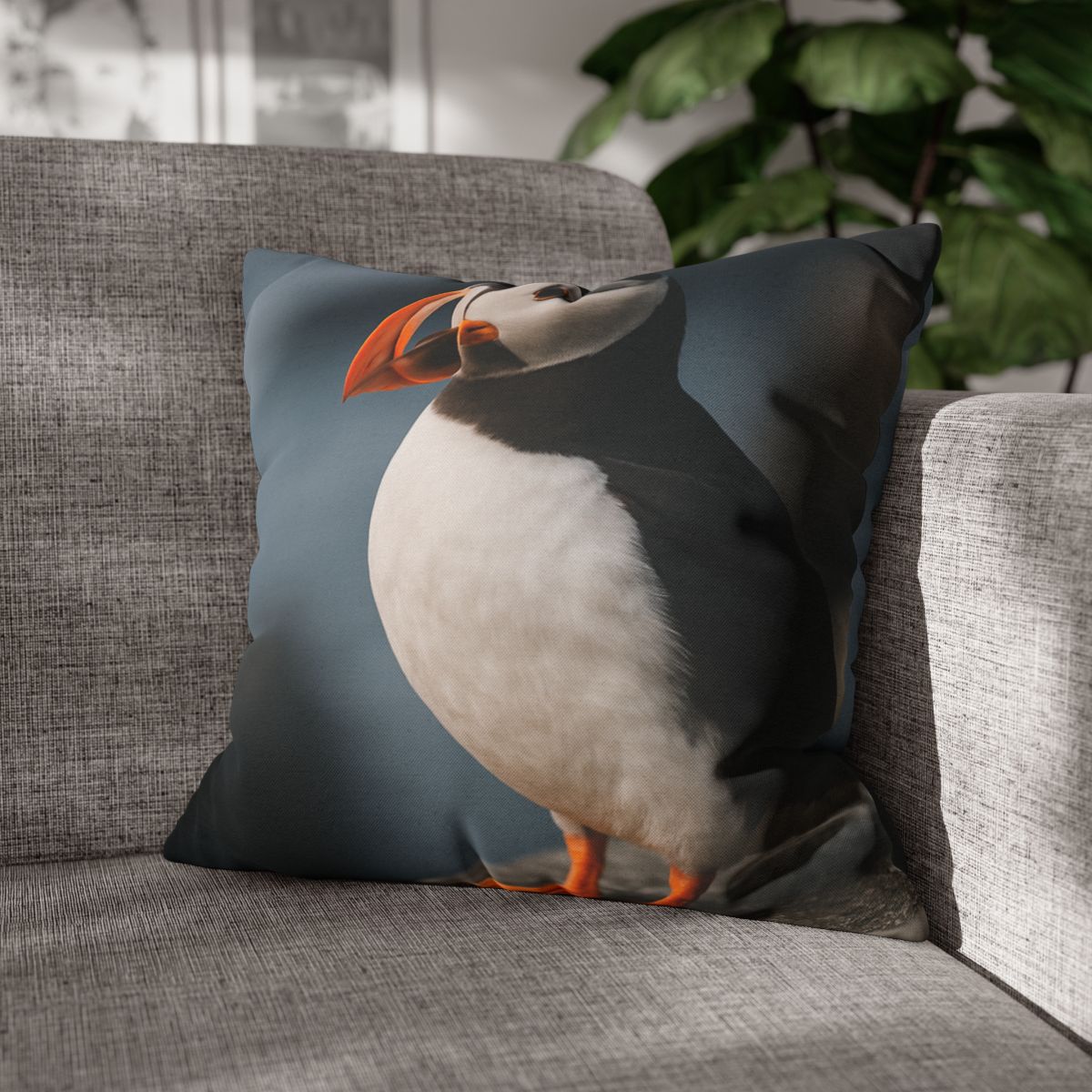 Cliff Breeze Atlantic Puffin unique gift pillow cases