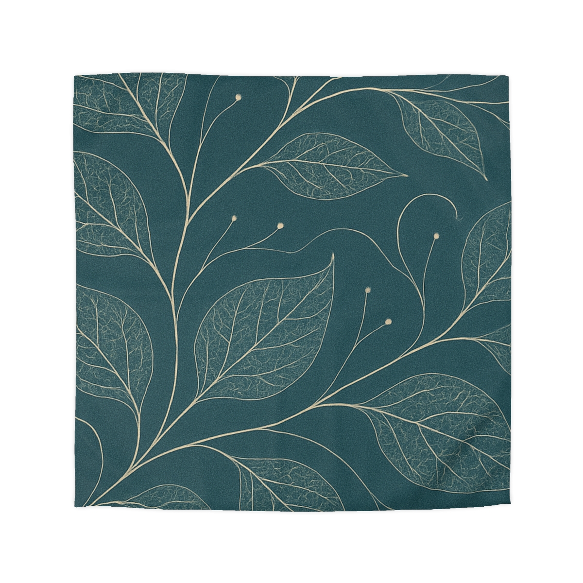 Vein Map Constellation Weave designer printed duvets