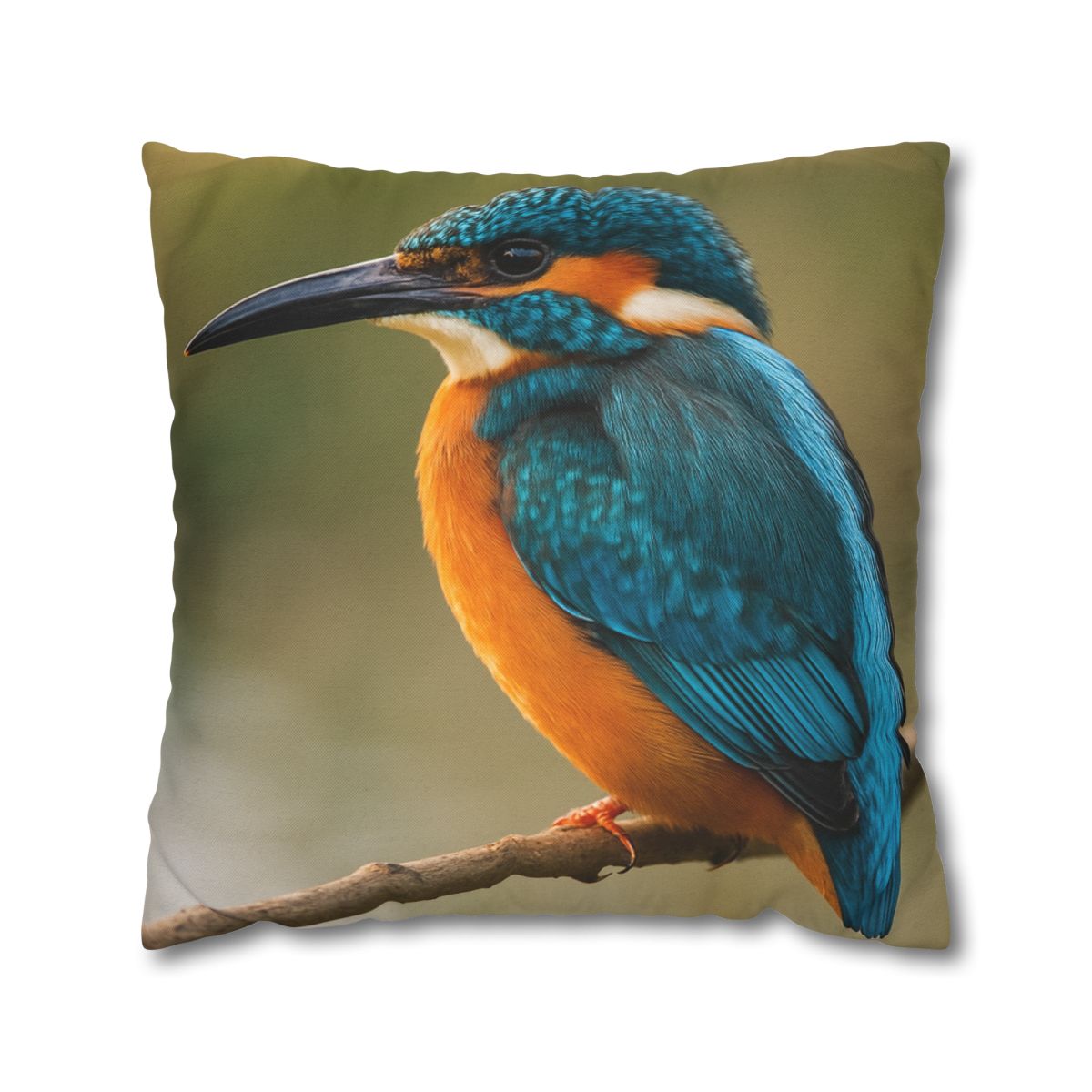 Sapphire Bolt Kingfisher soft cotton pillow cases