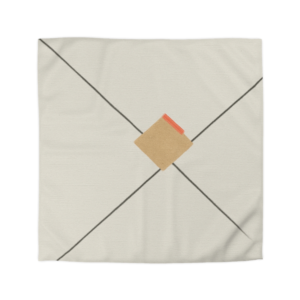 Diagonal Pair And Resting Square trendy bedroom duvets
