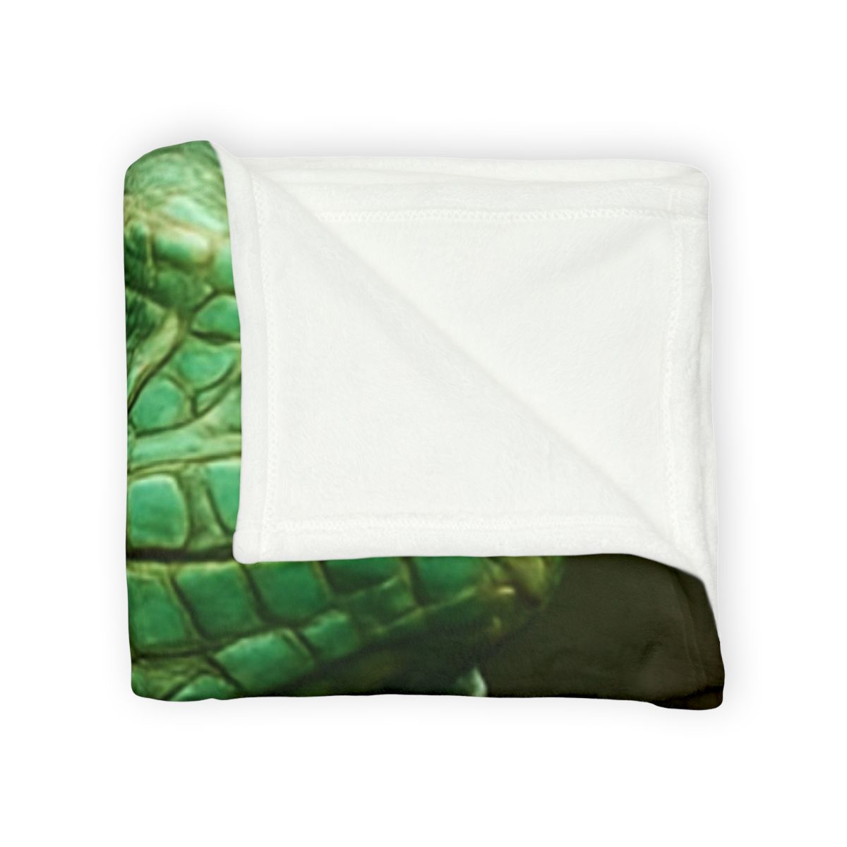 Mirror Glide Green Iguana decorative home blankets