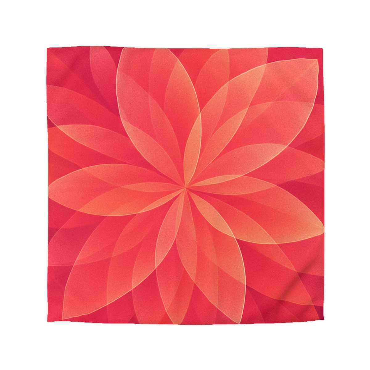 Petal Prism Overlap unique patterned duvets