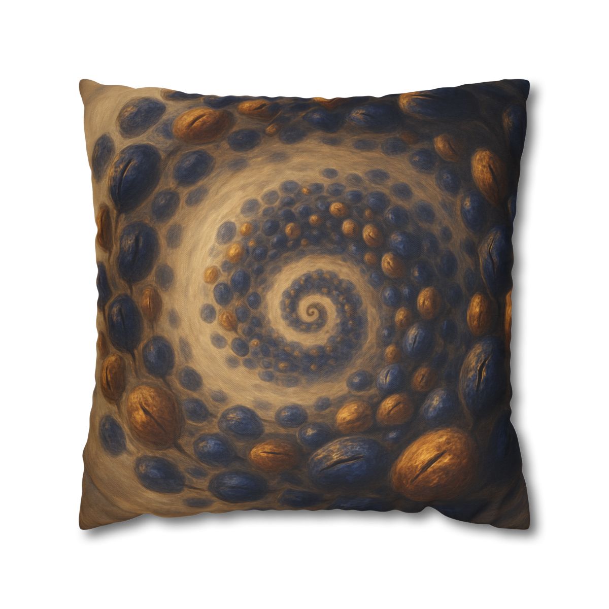 Spiral Seed Cluster designer print pillow cases