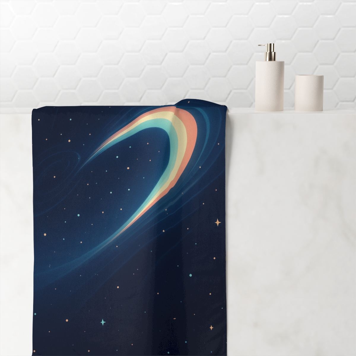 Prismatic Lensing Mirage custom towels
