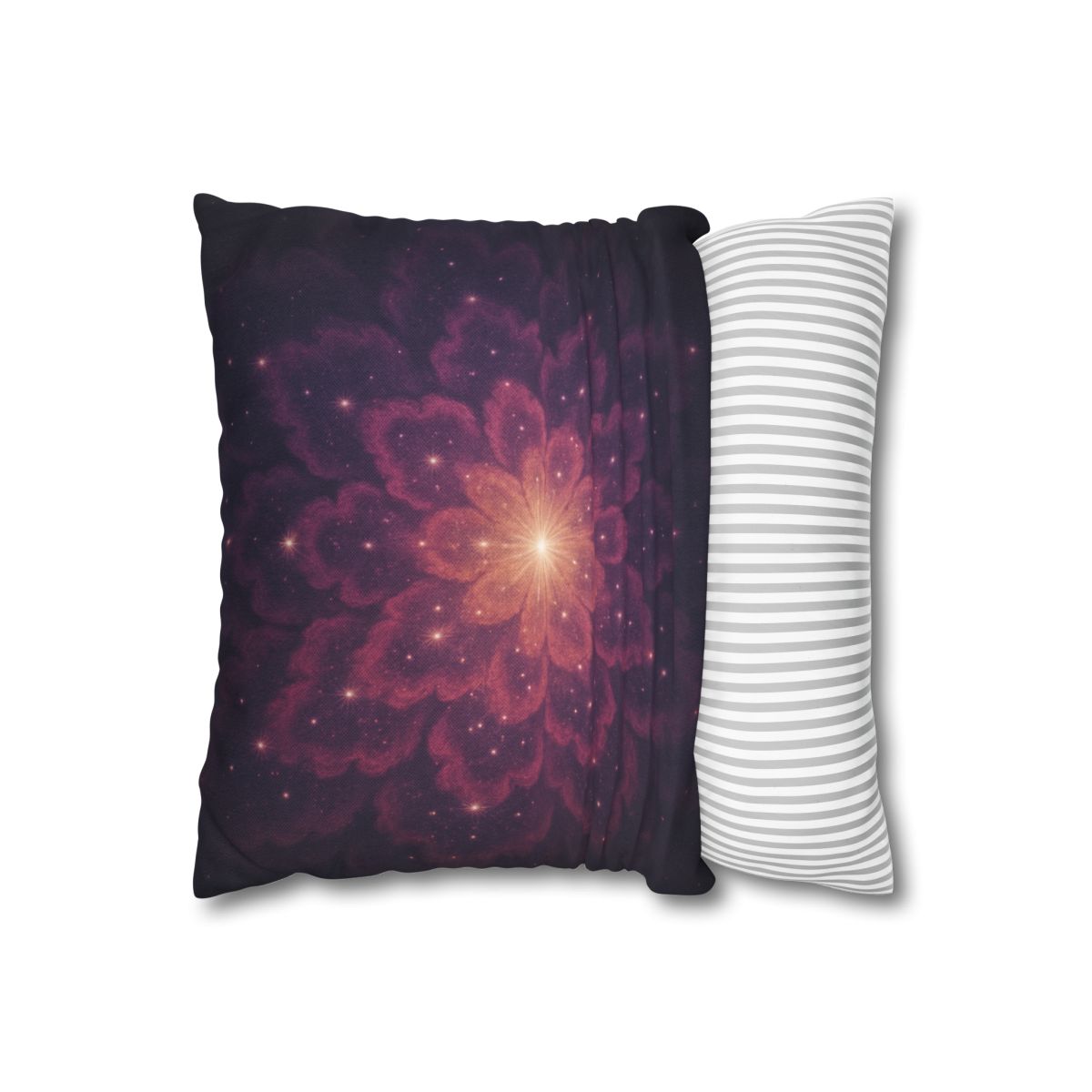 Starburst Fractal Bloom unique gift pillow cases