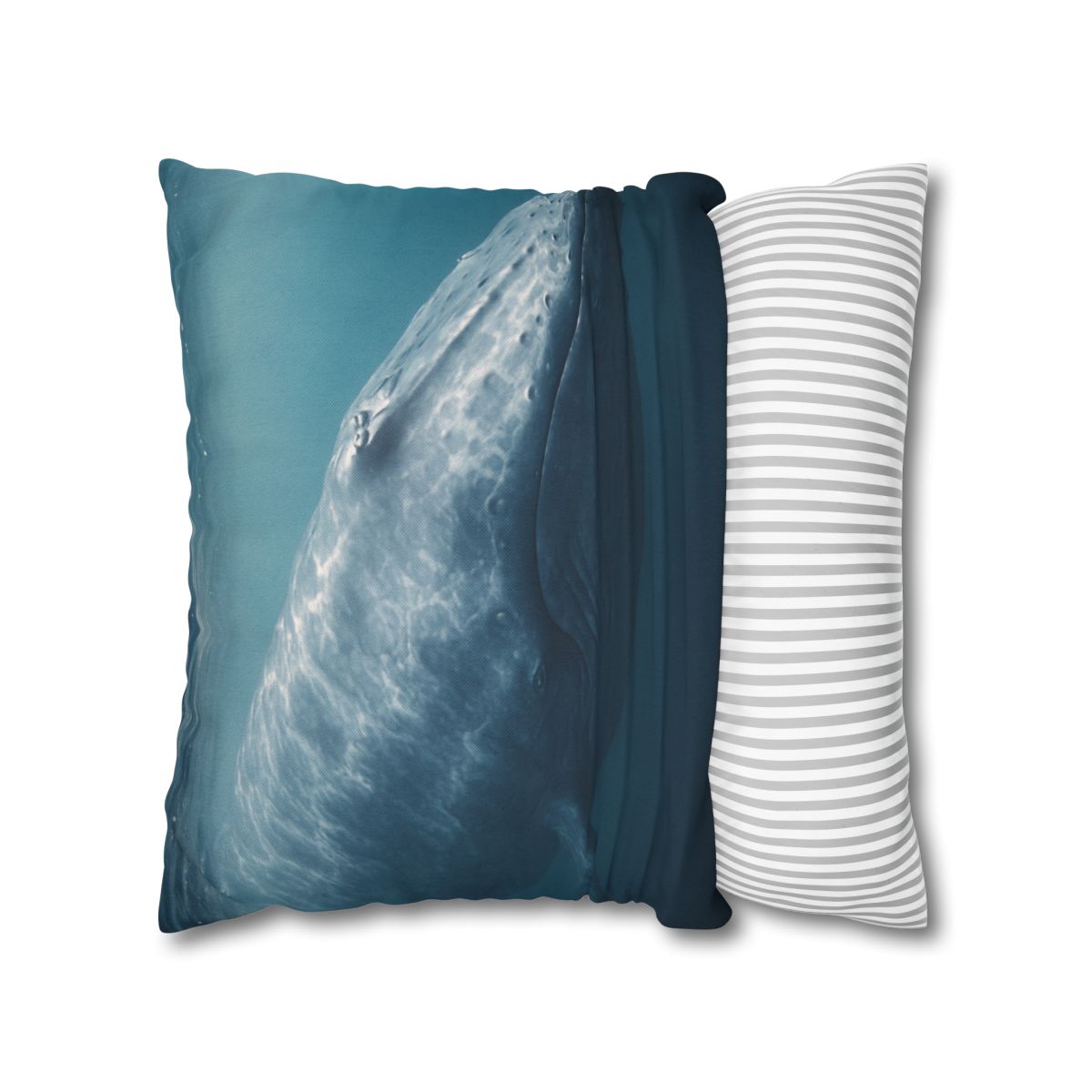 Ocean Song Blue Whale comfortable bedding pillow covers