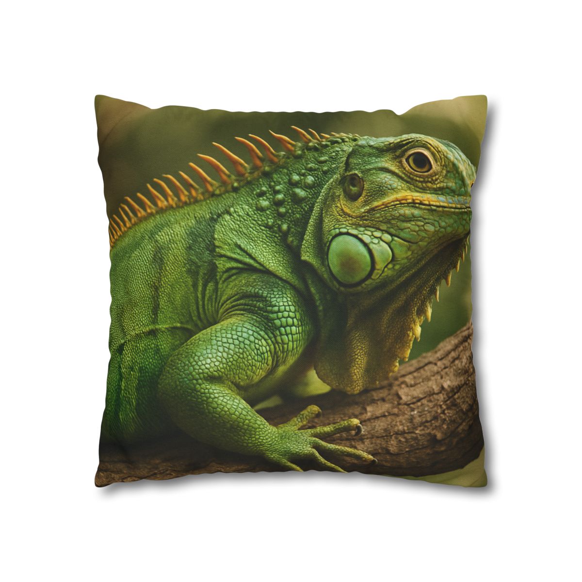 Emerald Drift Green Iguana unique gift pillow cases