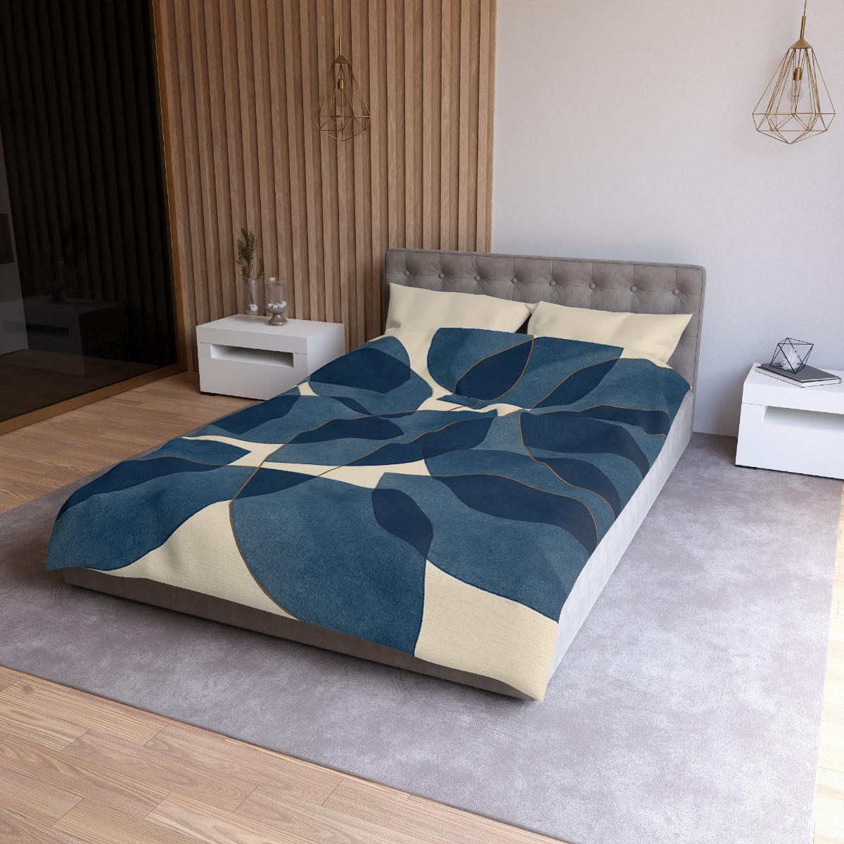 Petal Overlay Mosaic duvets for gifts