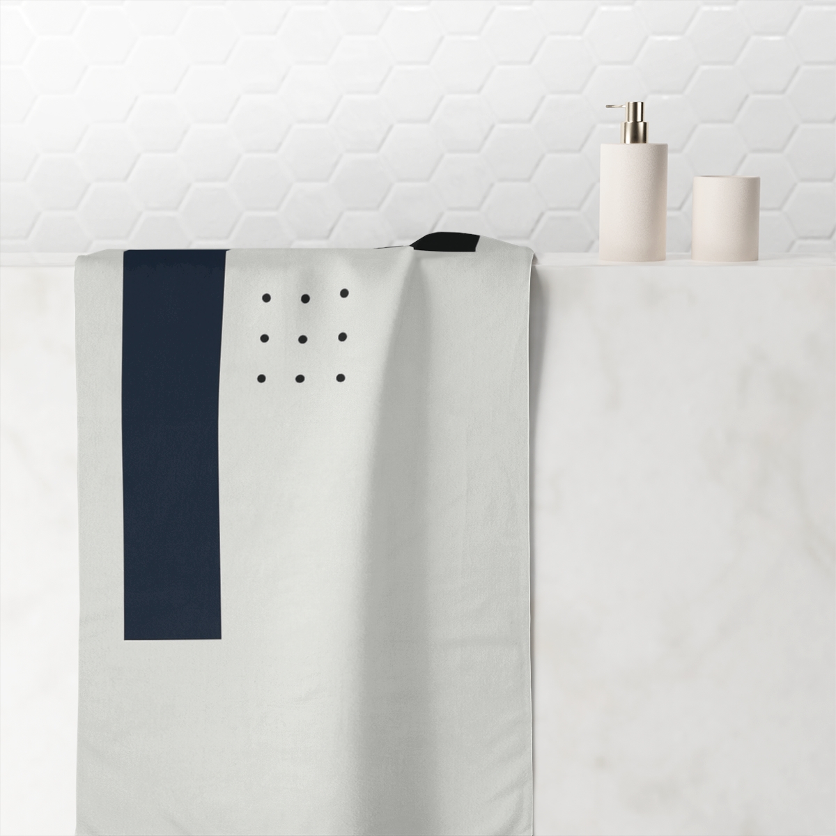 Signal Window Triptych soft cotton towels