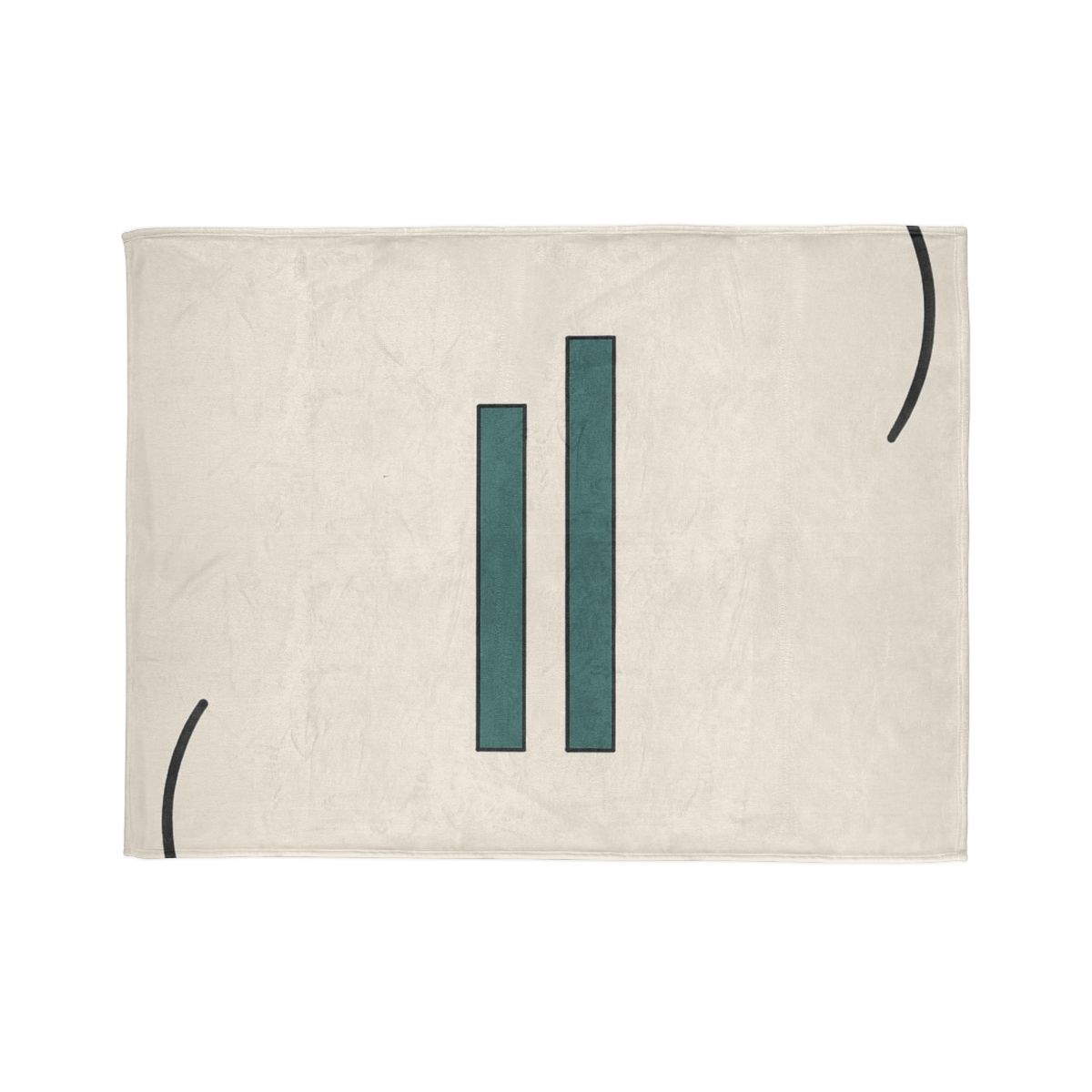 Offset Arc And Bar Dialogue stylish throw blankets