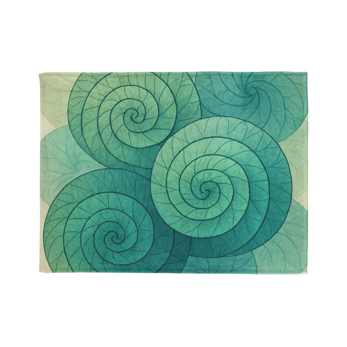 Vein Spiral Canopy trendy patterned blankets