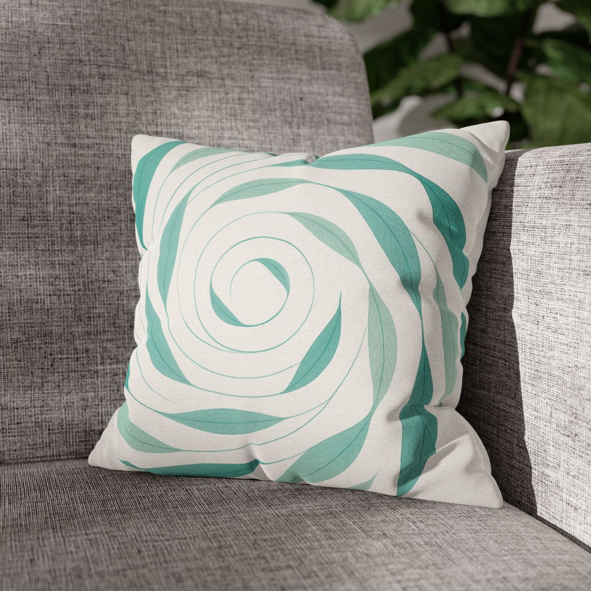 Orbiting Leaf Halo soft cotton pillow cases