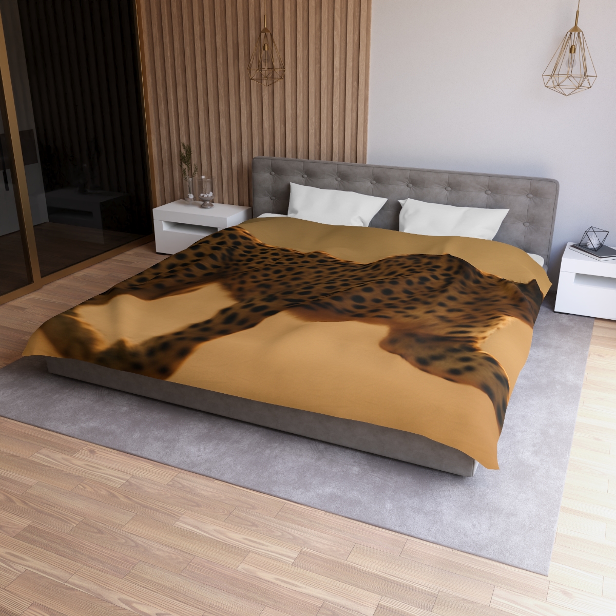 Horizon Sprint Cheetah soft comforter duvets