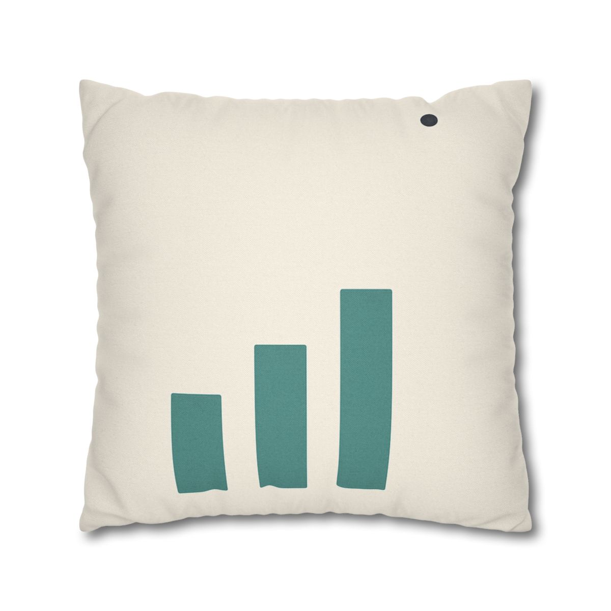 Sloping Trio With Distant Dot designer print pillow cases