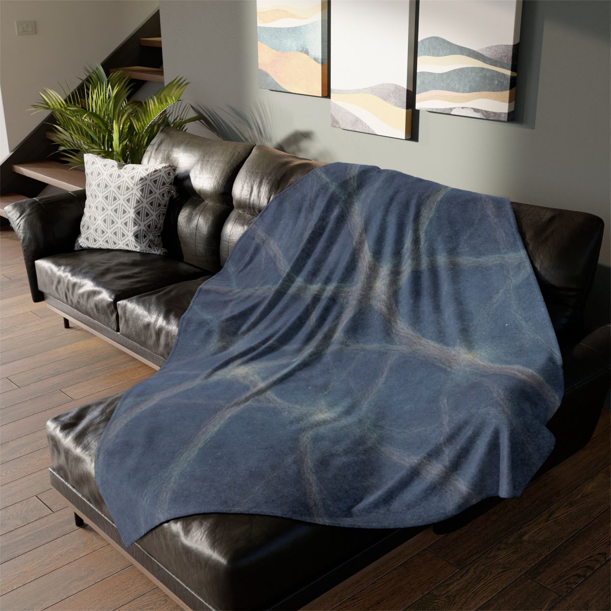 Cosmic Web Filament personalized cozy blankets