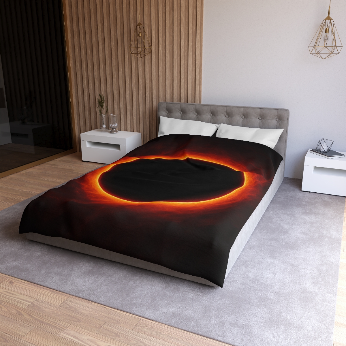 Dark Horizon Singularity soft comforter duvets