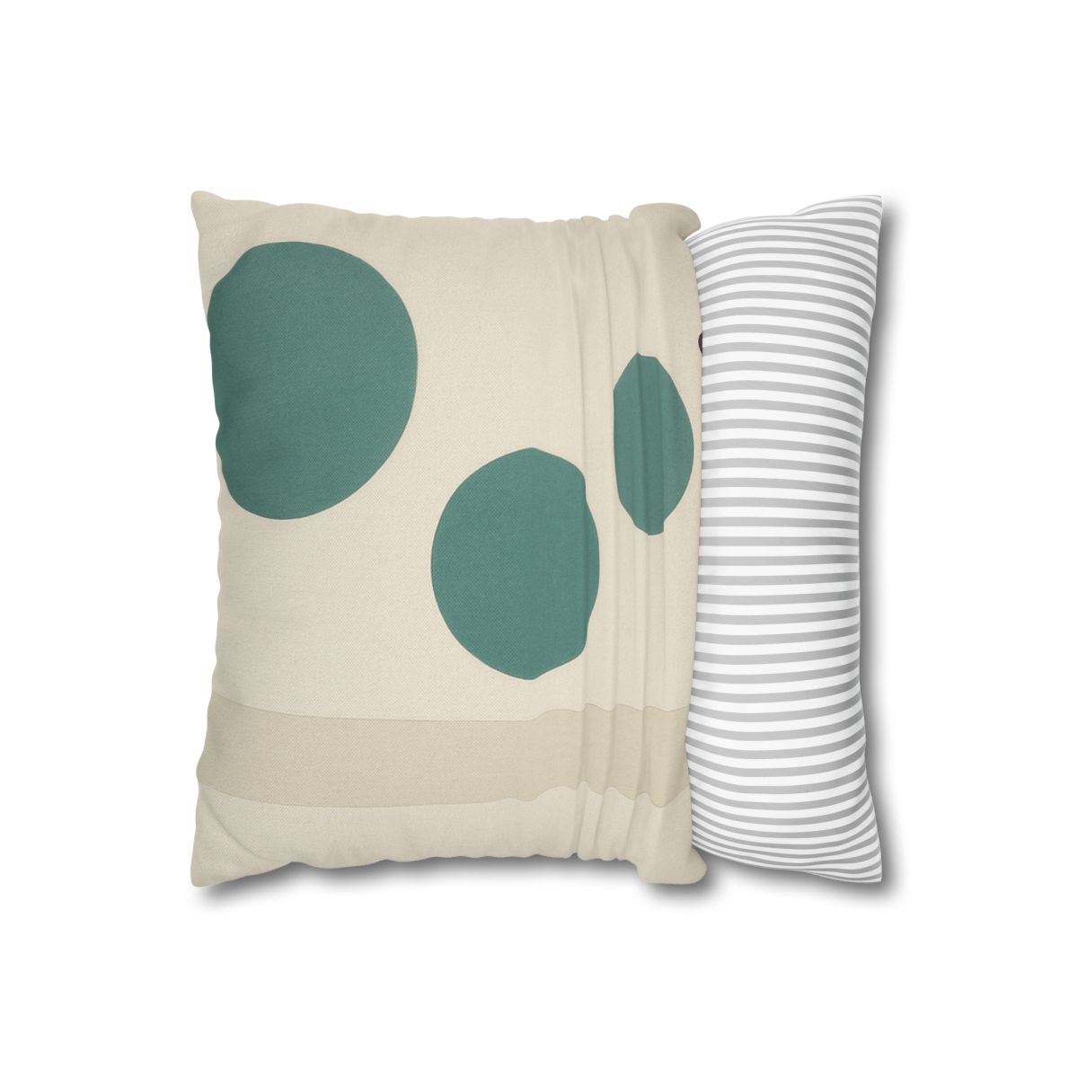 Teal Trio With Quiet Accent comfortable bedding pillow covers
