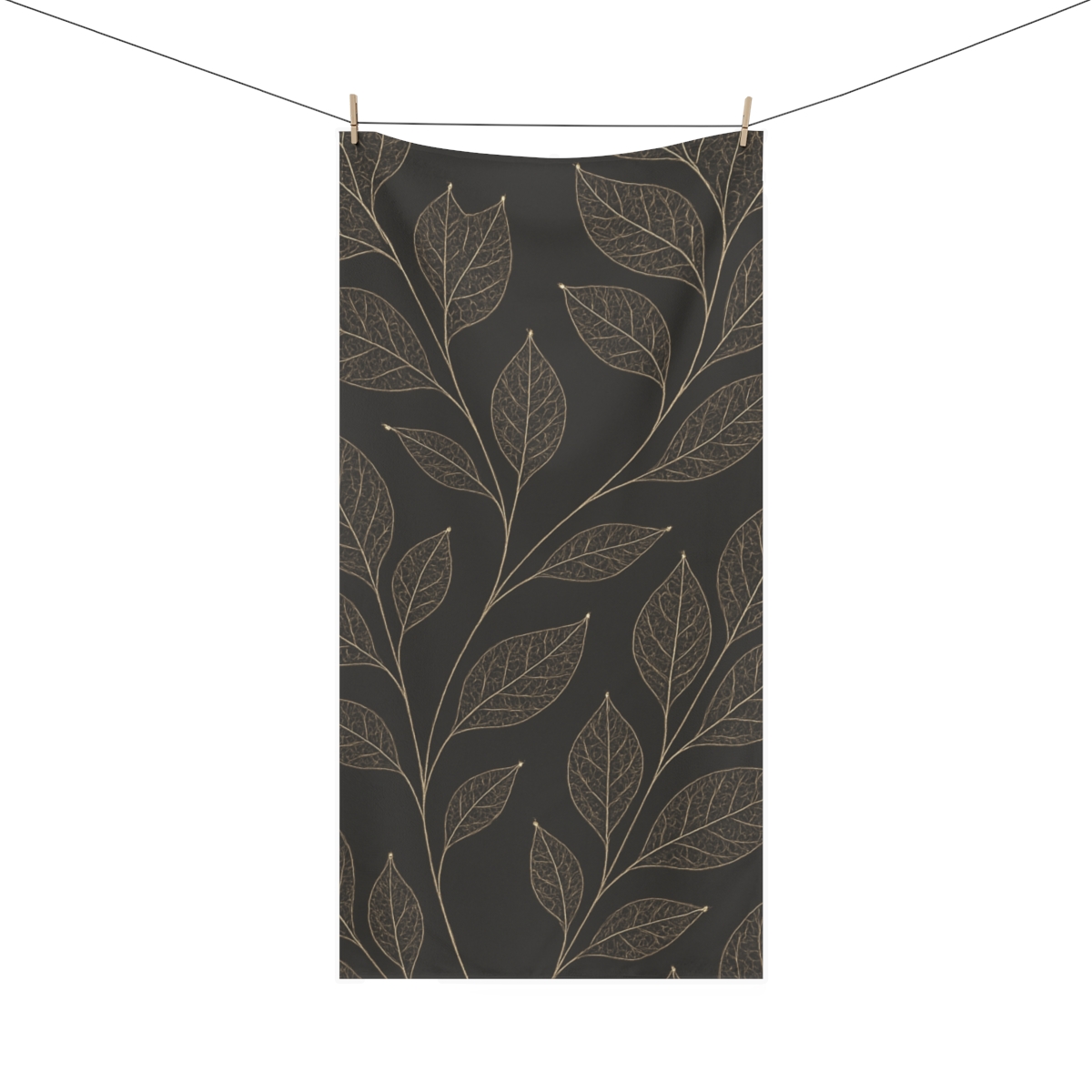 Veinline Constellation Filigree personalized bath towels