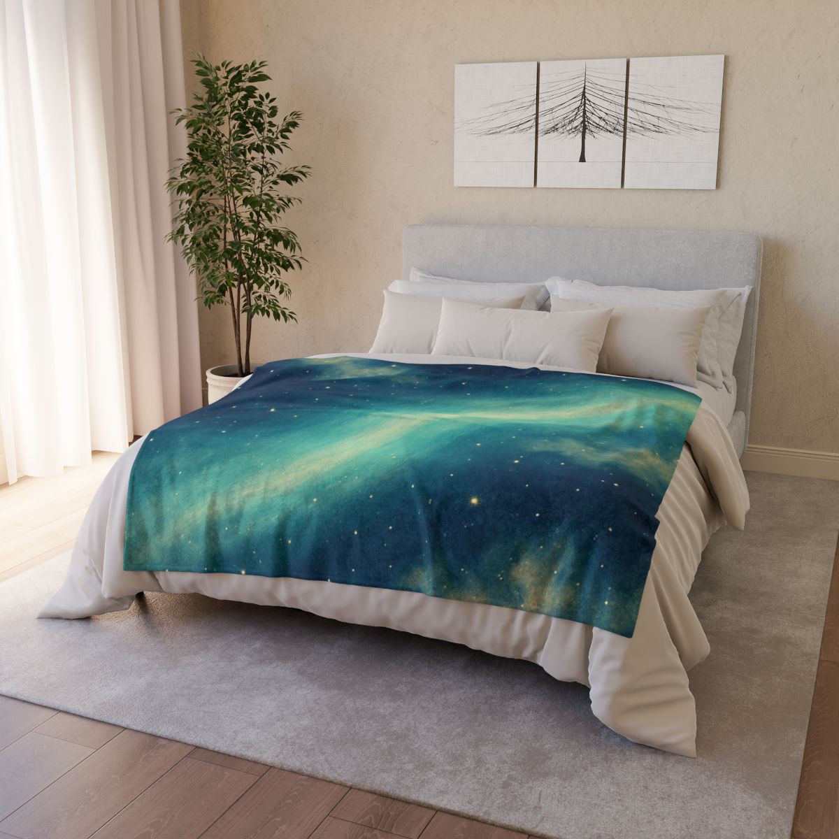 Aurora Star Drift warm winter blankets