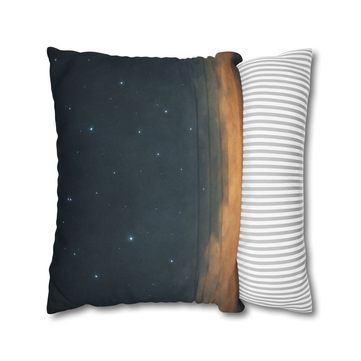 Starlit Dust Horizon soft cotton pillow cases