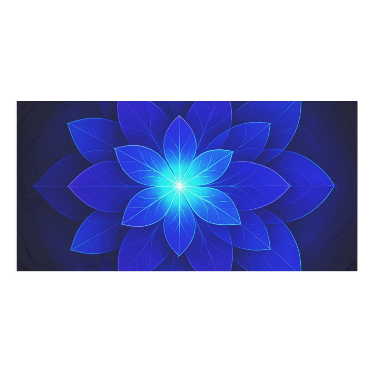 Petal Prism Overlap comfortable face towels