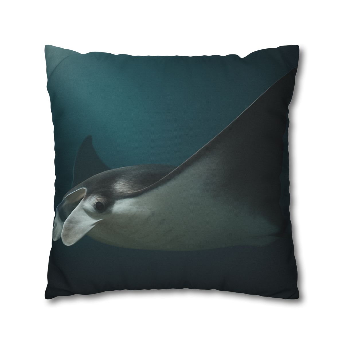 Starlit Glide Manta Ray unique gift pillow cases