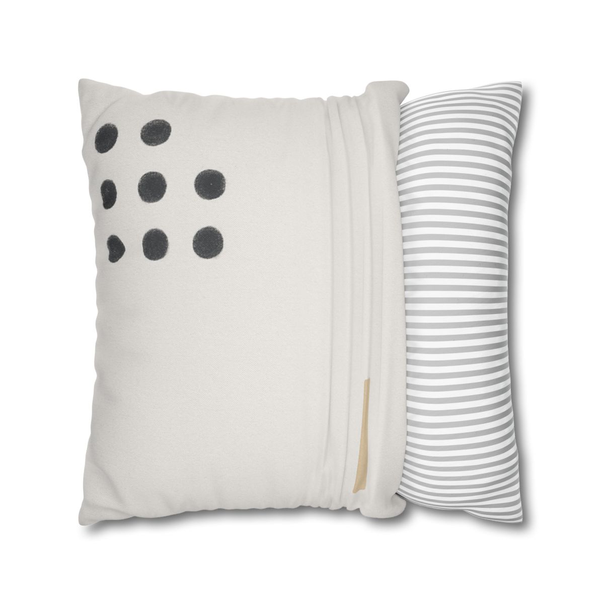 Clustered Dots With Missing Beat designer print pillow cases
