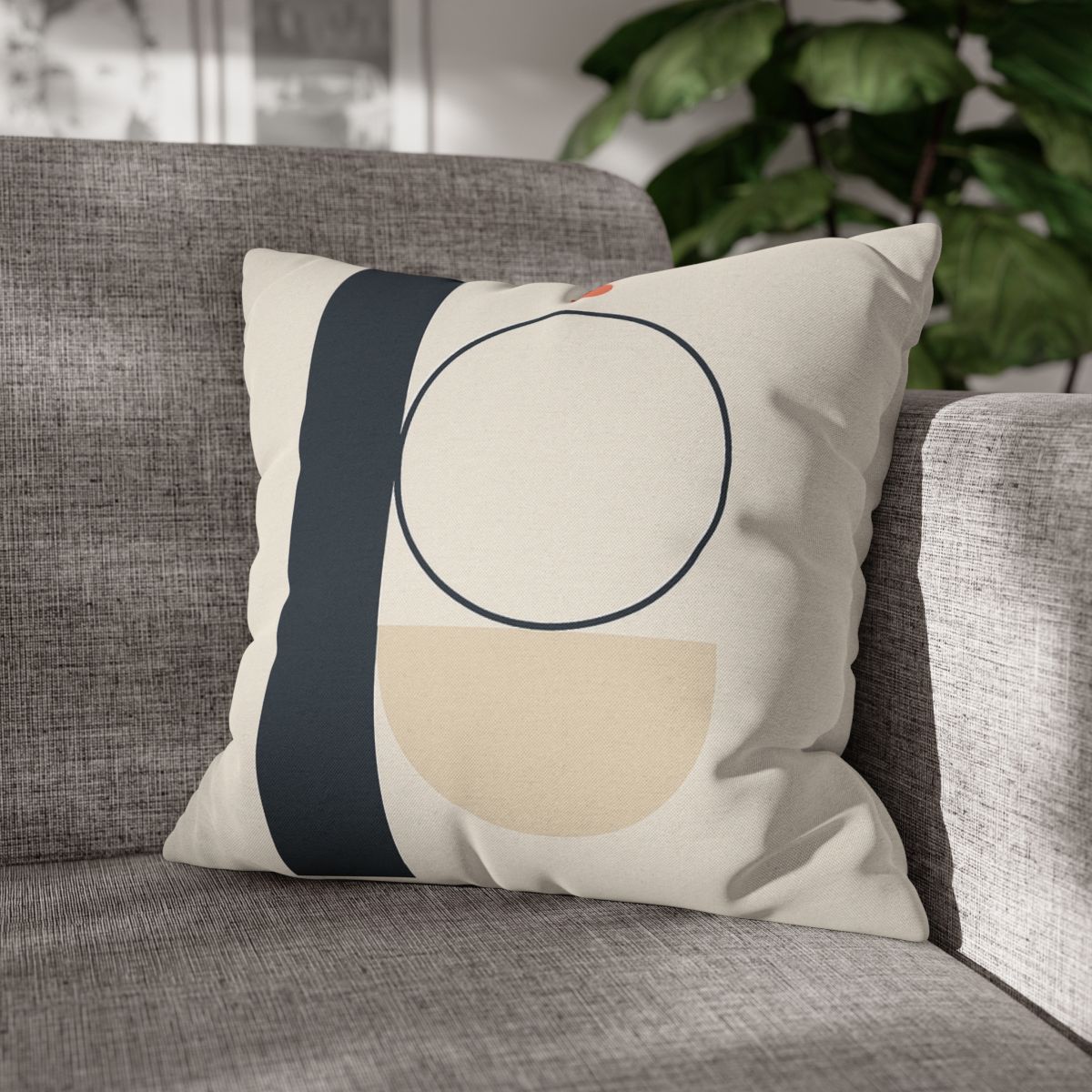 Quiet Column With Split Circle trendy patterned pillow cases