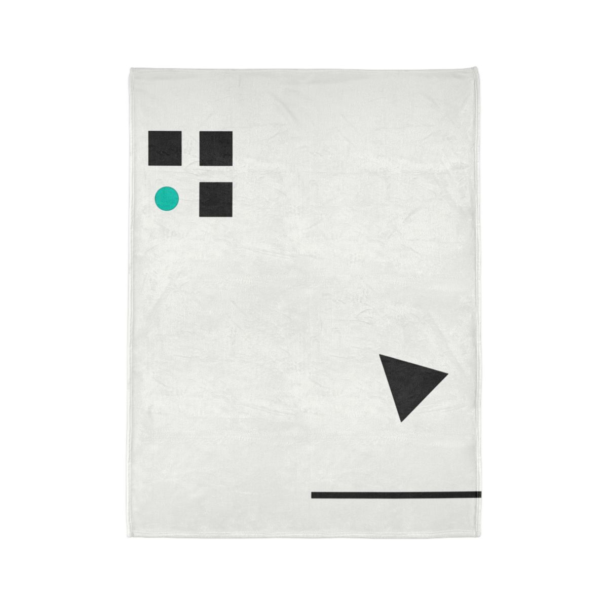 Corner Triad And Missing Cell Grid soft fleece blankets