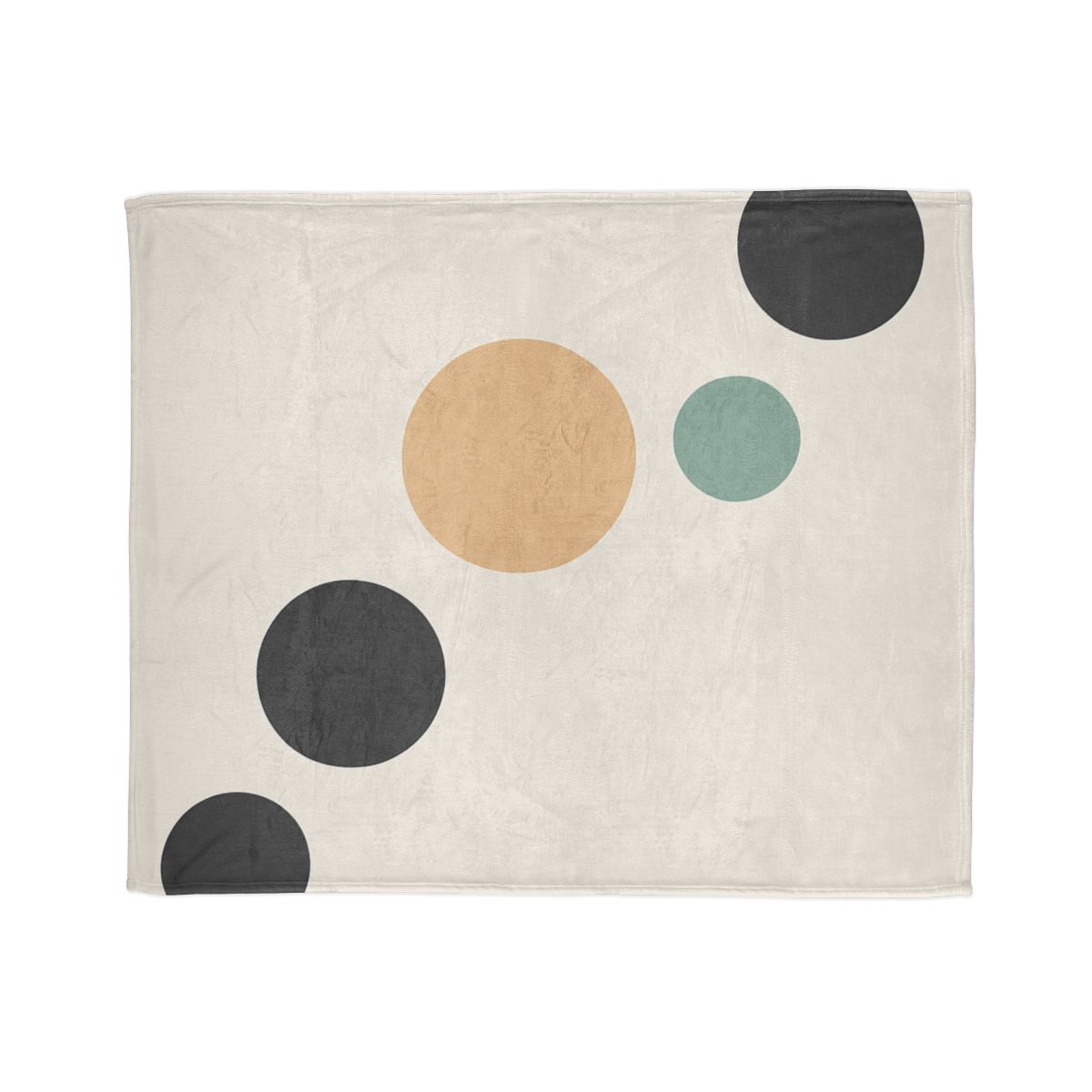 Diagonal Cluster Of Five Circles unique gift blankets