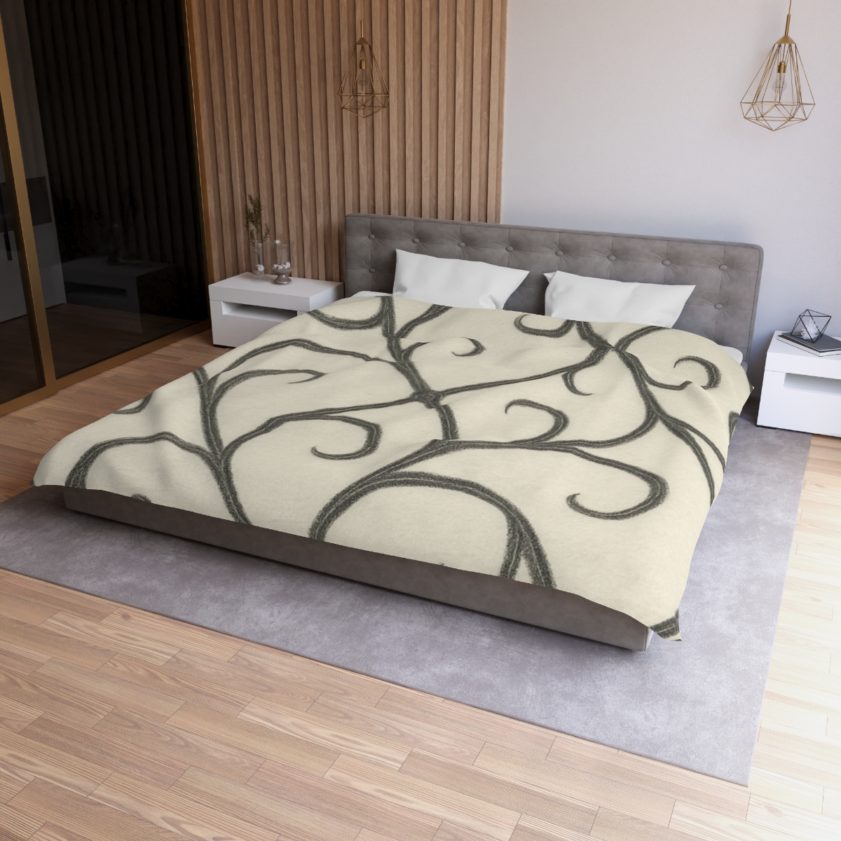 Vine Lattice Outline duvets for gifts