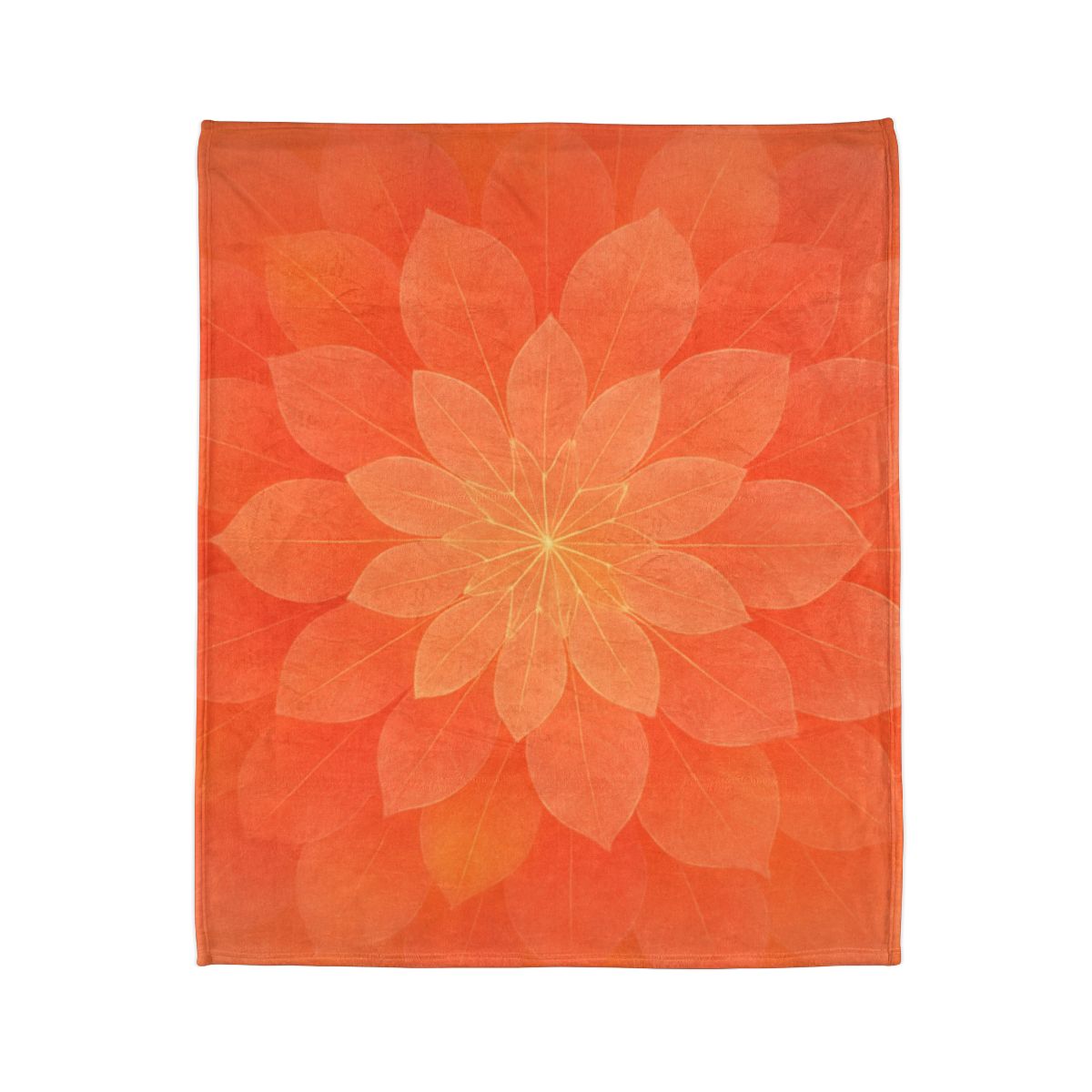 Petal Radius Kaleidoscope decorative home blankets