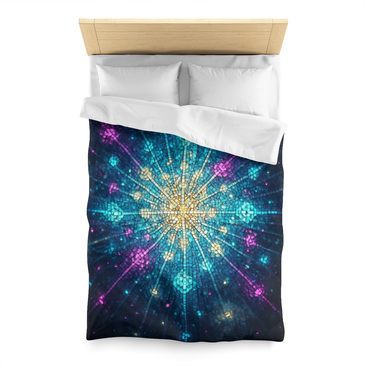 Photon Burst Mosaic soft comforter duvets