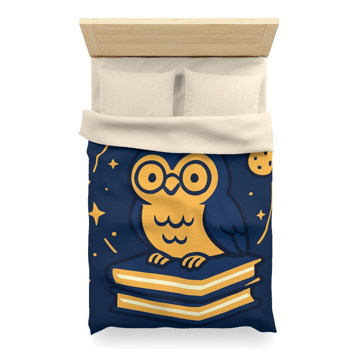 Galactic Owl Library stylish duvet covers