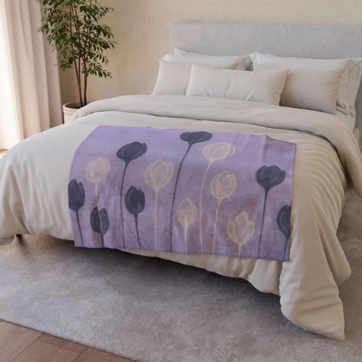 Bud Horizon Silhouette warm winter blankets