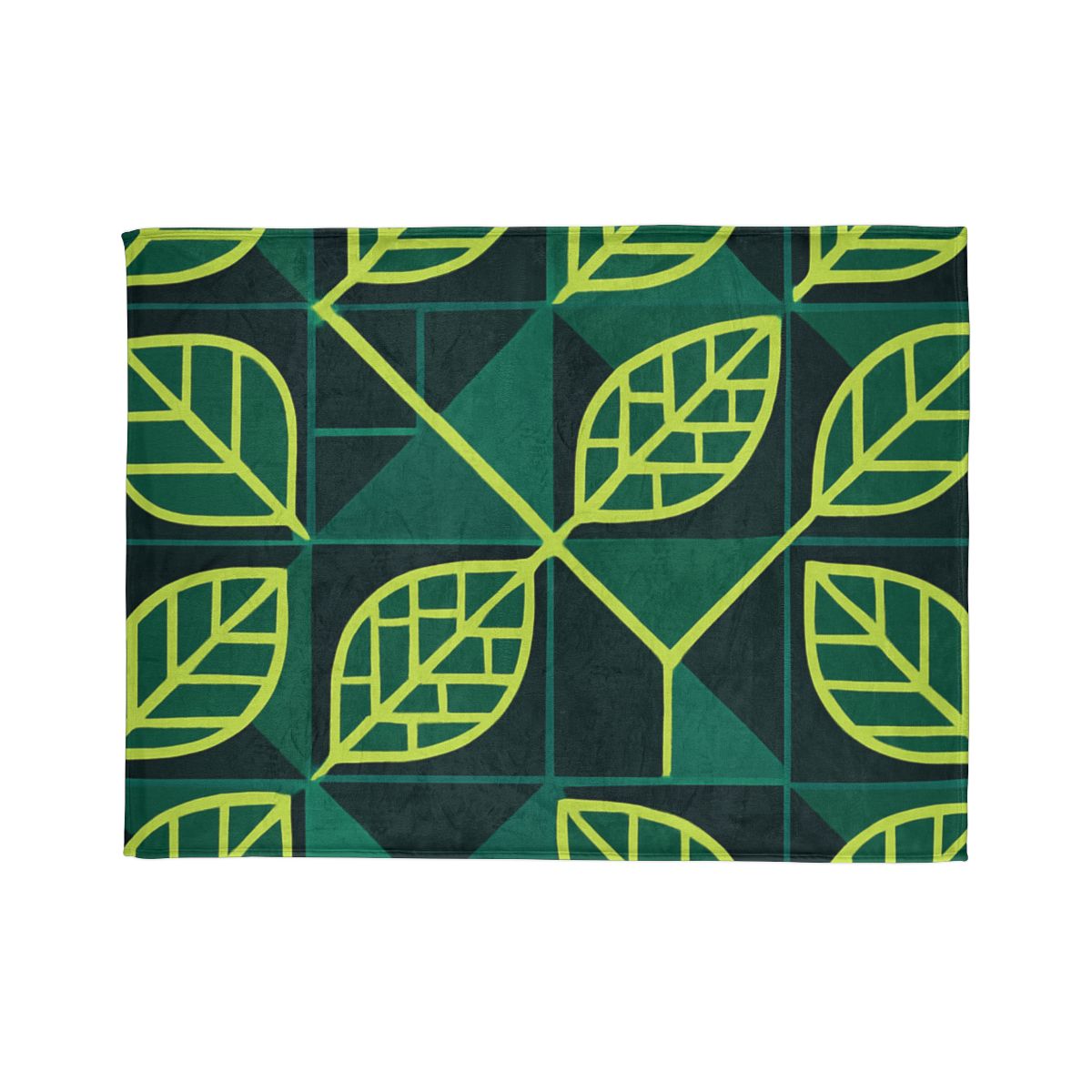 Veinwork Geometry Grid decorative home blankets